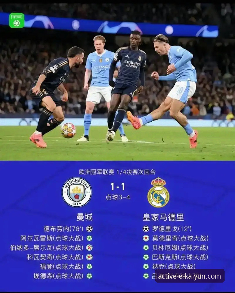 皇马三球完胜曼城：一场战术完败与个人英雄主义的深度解析